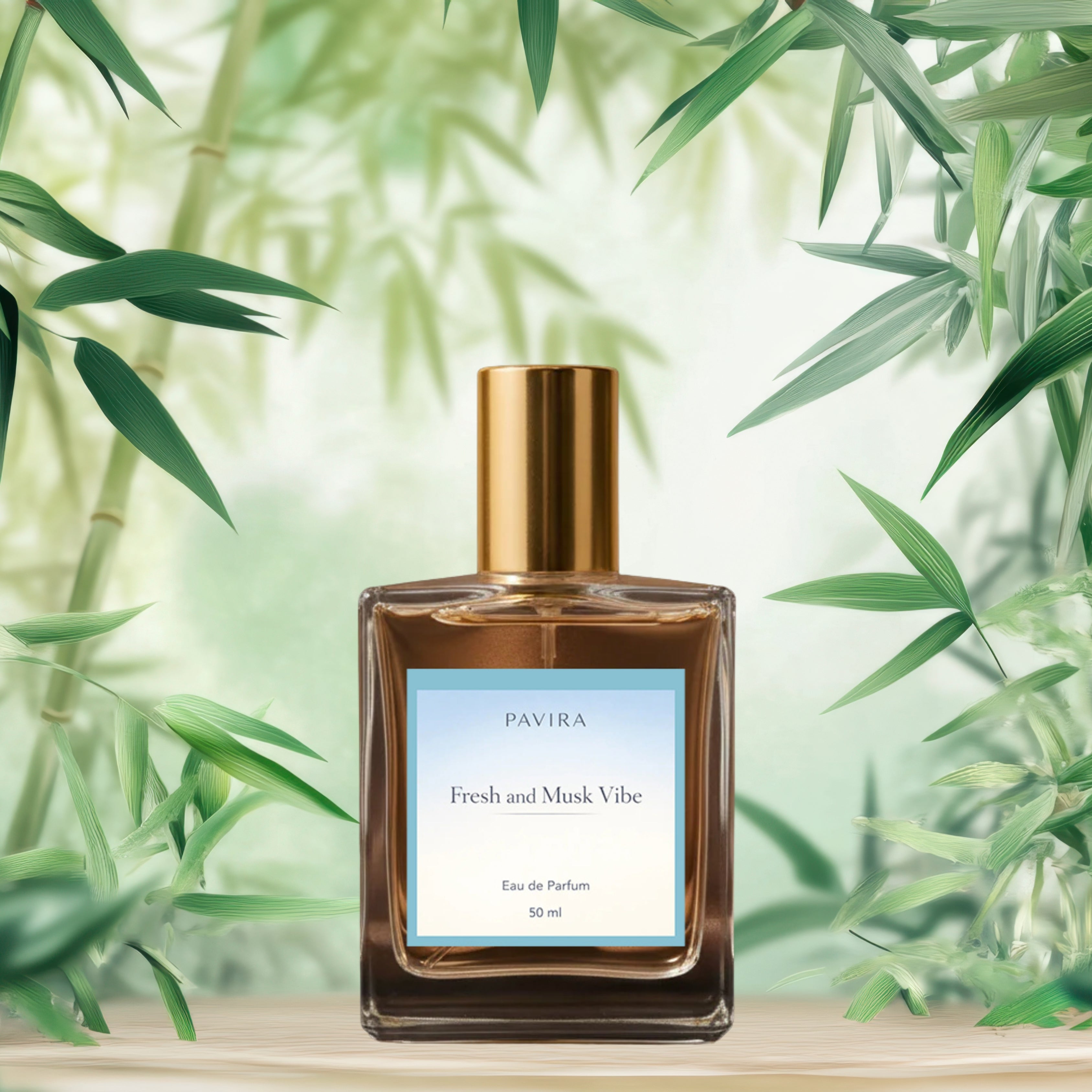 TAMBRID Fresh & Musk VIBE Aromatic Green Luxury Fragrance for Men