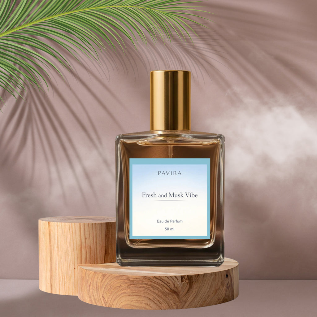 TAMBRID Fresh & Musk VIBE Aromatic Green Luxury Fragrance for Men