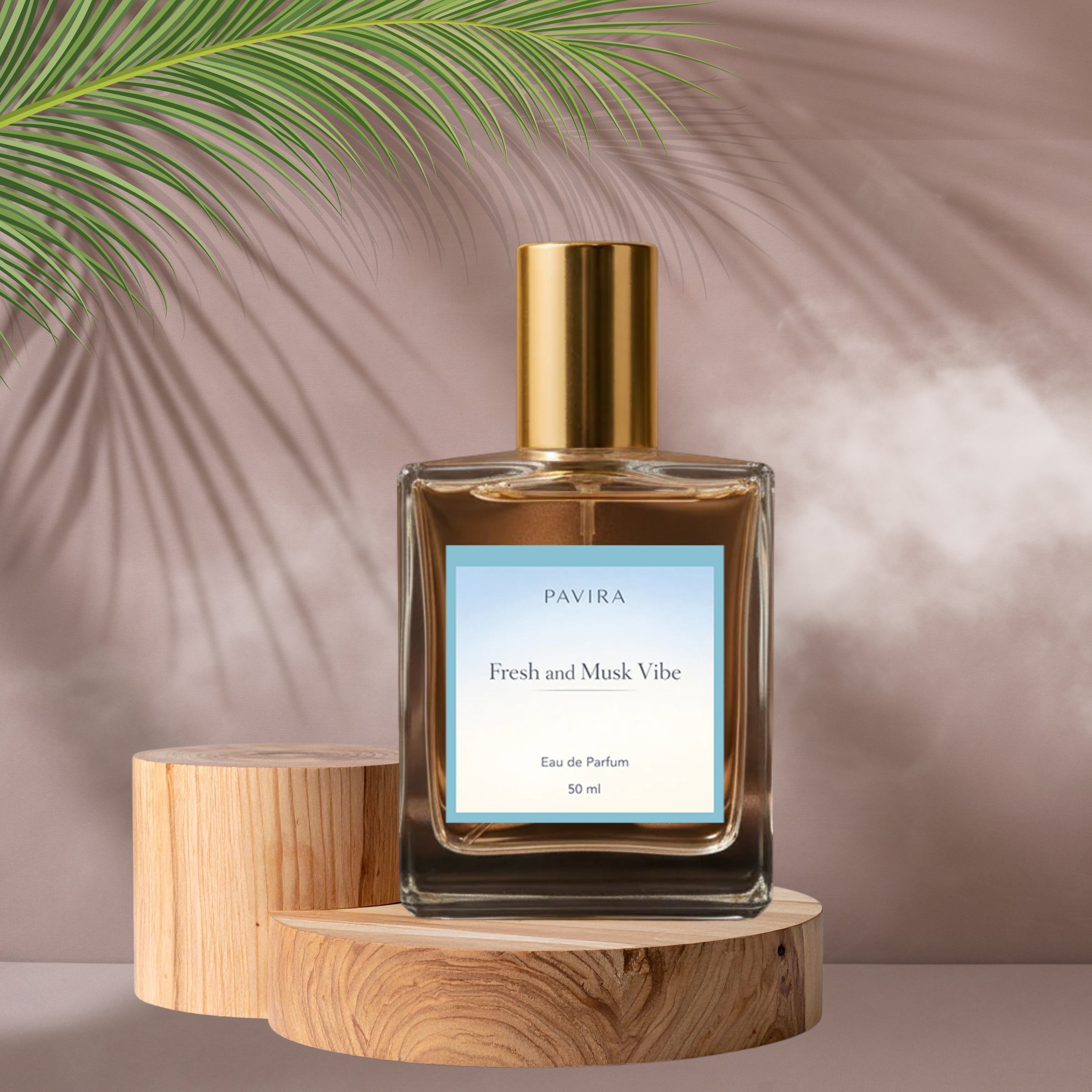 TAMBRID Fresh & Musk VIBE Aromatic Green Luxury Fragrance for Men